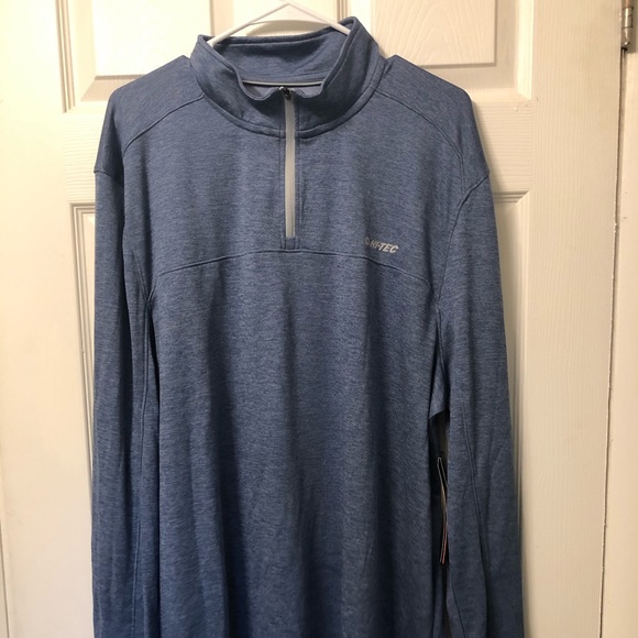New Quarter Zip High Tek Pullover - Picture 1 of 3